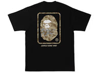 BAPE Sand Camo Mad Face Tee Black/Beige
