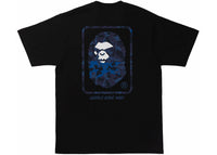 BAPE Sand Camo Mad Face Tee Black/Navy