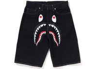 BAPE Shark Denim Shorts (SS23) Indigo