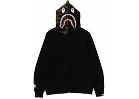 BAPE Shark Full-Zip Hoodie (FW23) Black
