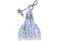 BAPE Shark Full Zip Hoodie Keychain White