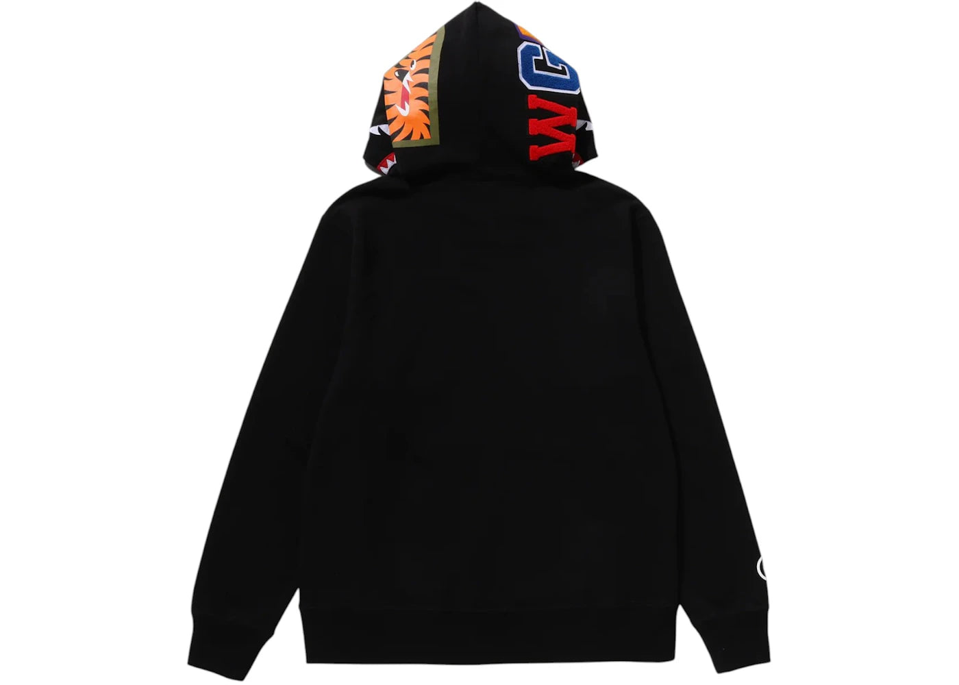BAPE Shark Pullover Hoodie (FW25) Black - vue secondaire B