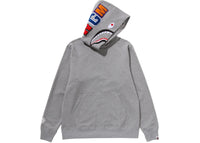 BAPE Shark Pullover Hoodie (FW25) Gray