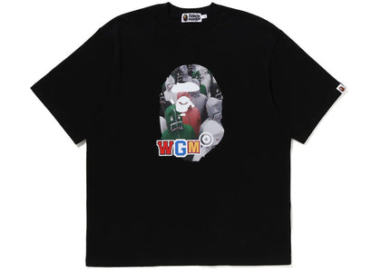 BAPE Shark Seijin Photo Print Relaxed Fit Tee Black - product view 2