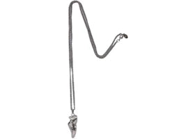BAPE Shark Sta Necklace Silver