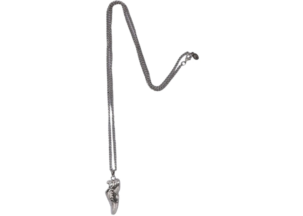 BAPE Shark Sta Necklace Silver - vue secondaire A