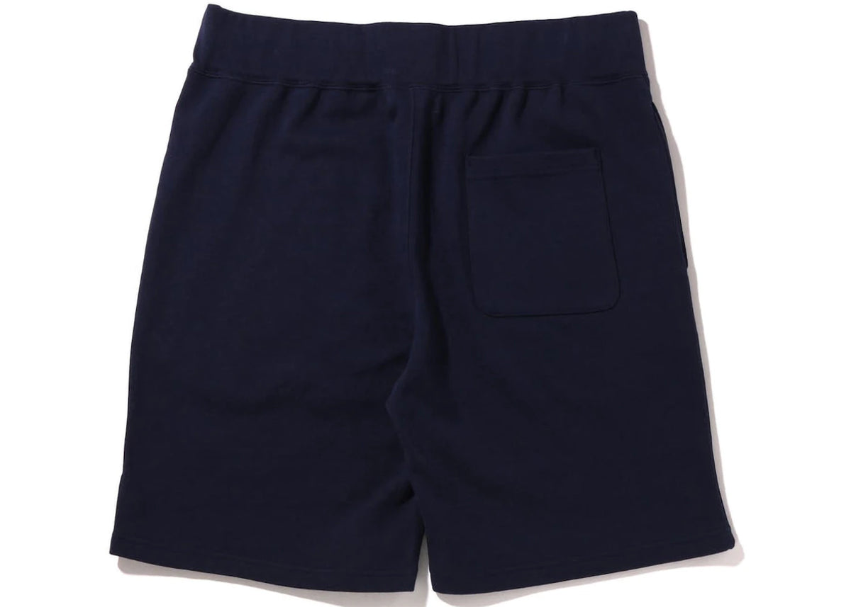 BAPE Shark Sweat Shorts (FW22) Navy - vue secondaire B