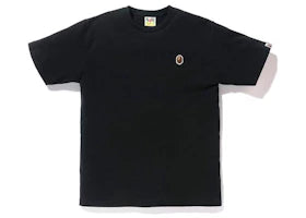 BAPE Silicon Ape Head One Point Tee Black - vue 360