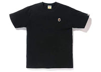 BAPE Silicon Ape Head One Point Tee Black