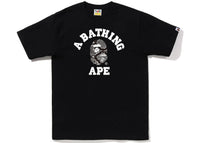 BAPE Snake College Tee Black Grey