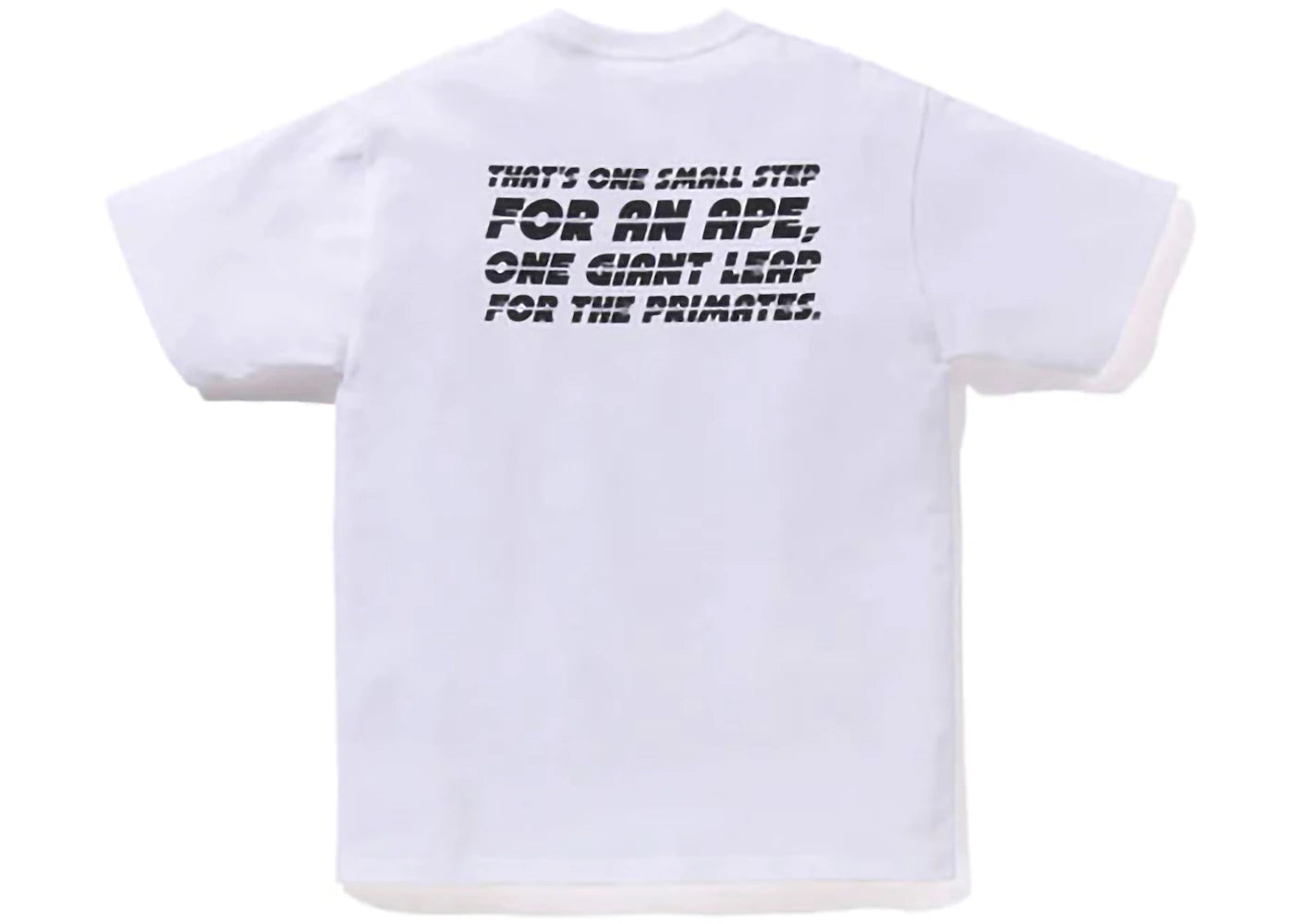 BAPE Space Ape Tee White - vue secondaire B