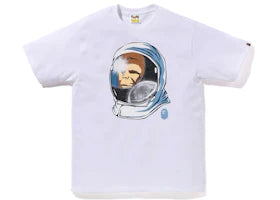 BAPE Space Ape Tee White