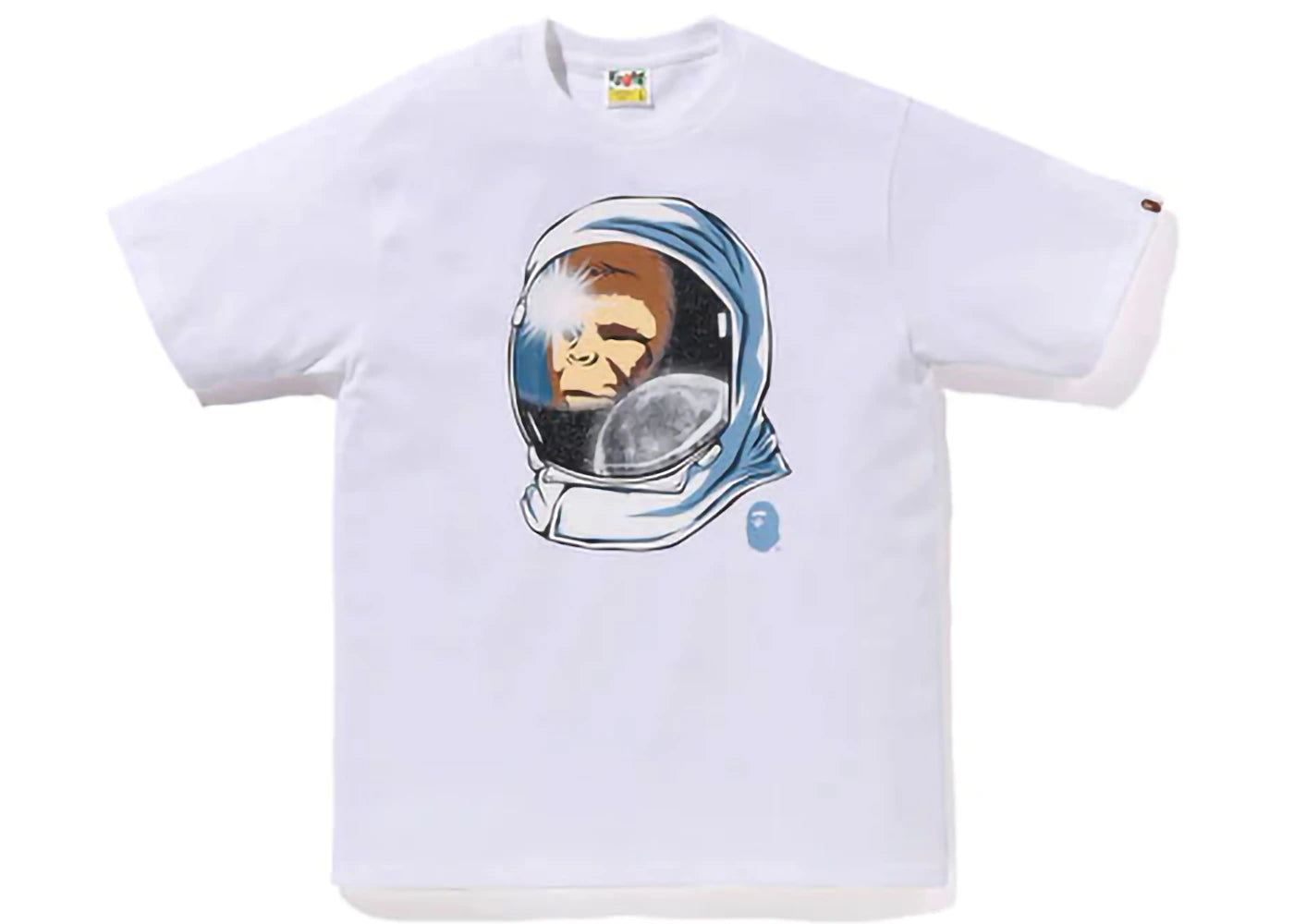 BAPE Space Ape Tee White - vue secondaire A