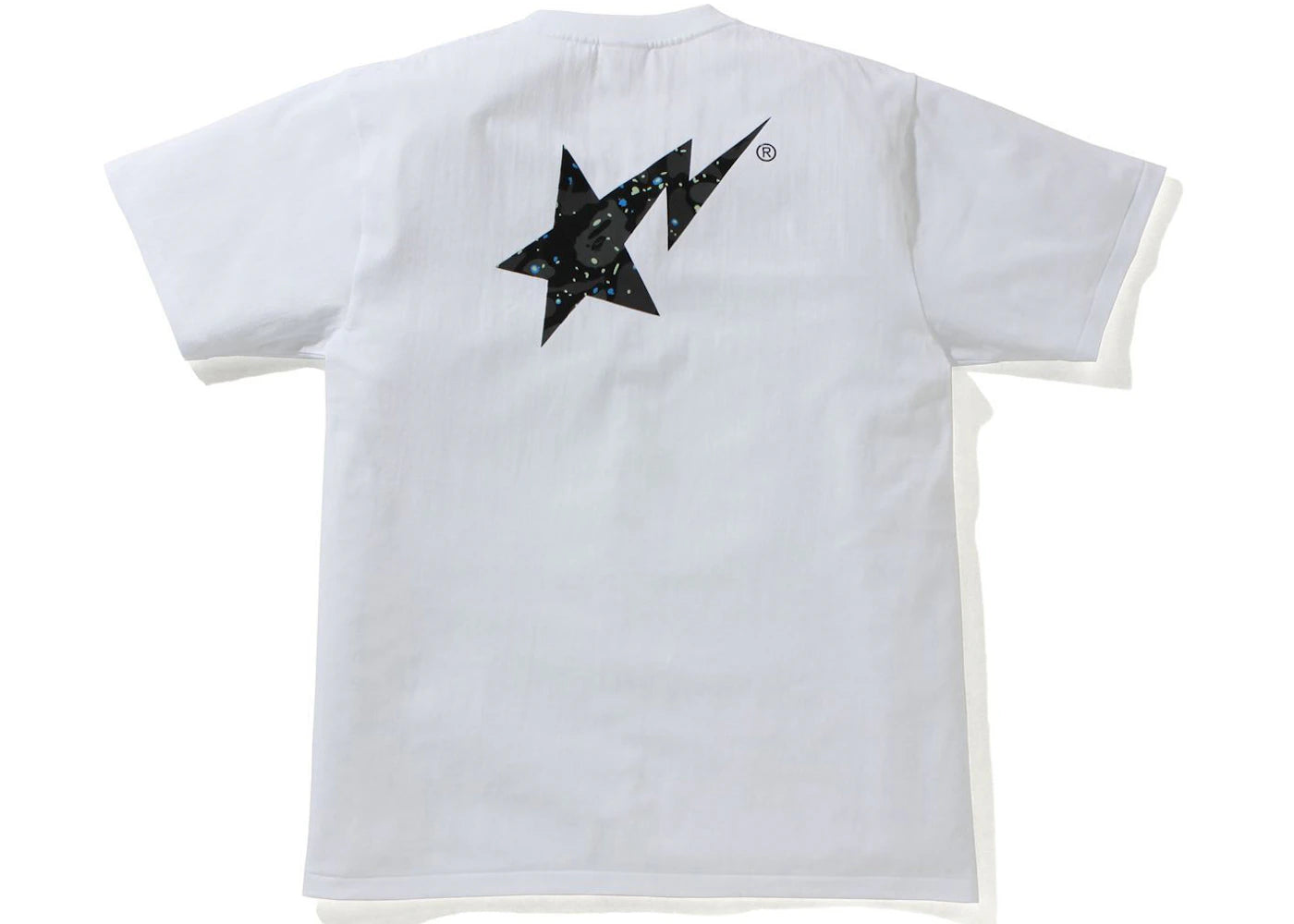 BAPE Space Camo Bape Sta Logo Tee White - vue secondaire B