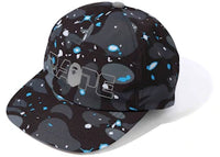 BAPE Space Camo Cap Black