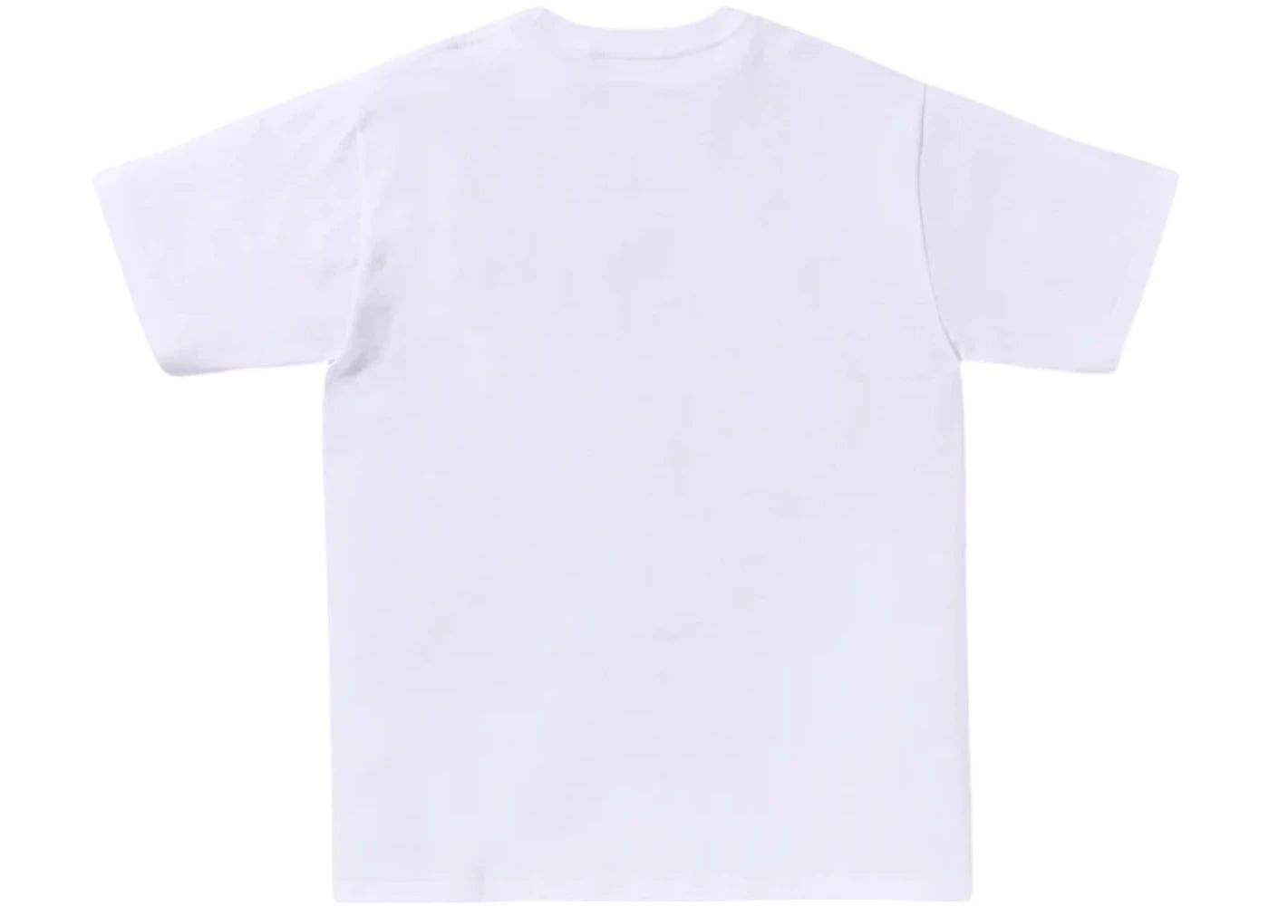 BAPE Spray Print College Relaxed Fit Tee White - vue secondaire B