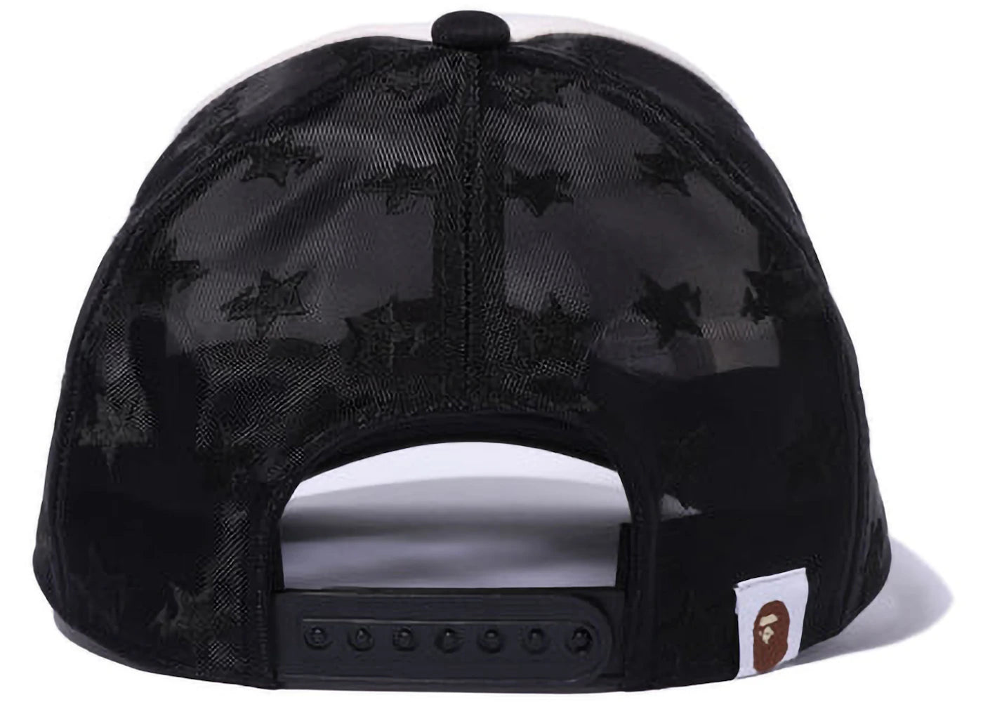 BAPE Sta Allover Mesh Cap Black - vue secondaire A