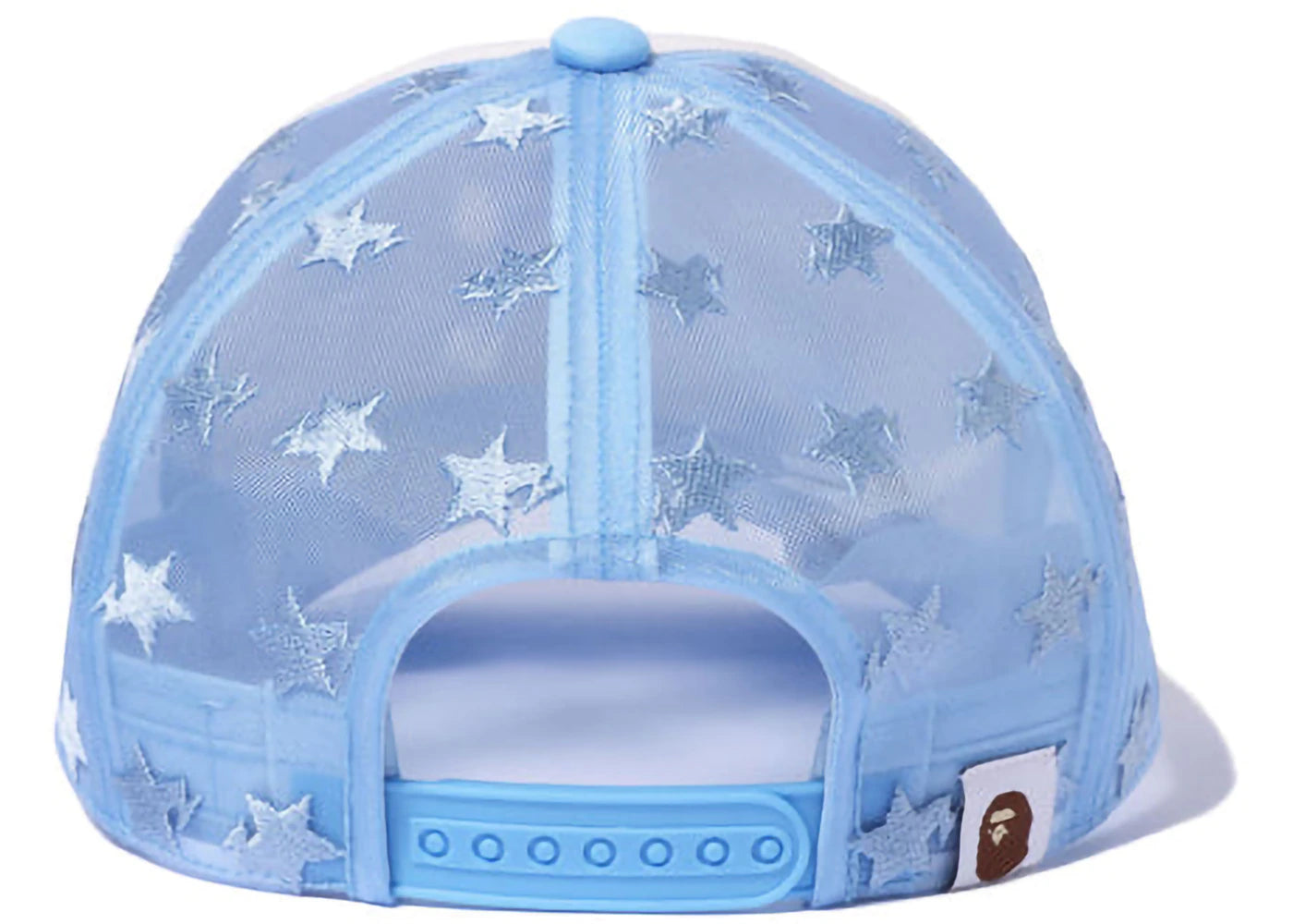 BAPE Sta Allover Mesh Cap Blue - vue secondaire B