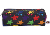 BAPE Sta Pattern Flight Travel Pouch Black