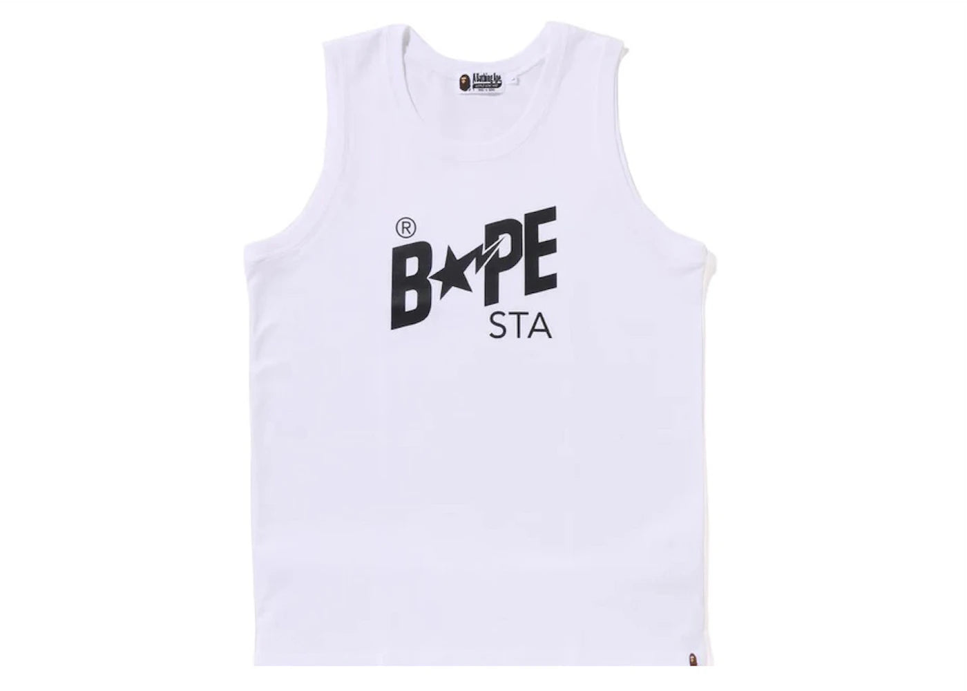 BAPE Sta Tank Top White - vue 360