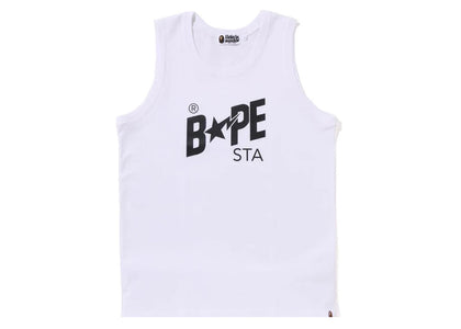 BAPE Sta Tank Top White - authentic BAPE product