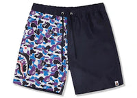 BAPE Store Hong Kong 16th Anniversary Shark Beach Shorts Black