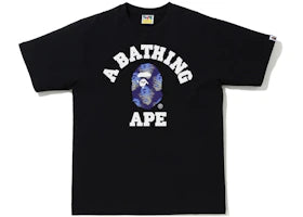 BAPE Storm College Tee Black/Purple