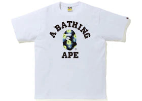 BAPE Storm College Tee White/Black
