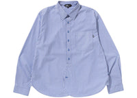 BAPE Stripe Shirt Blue