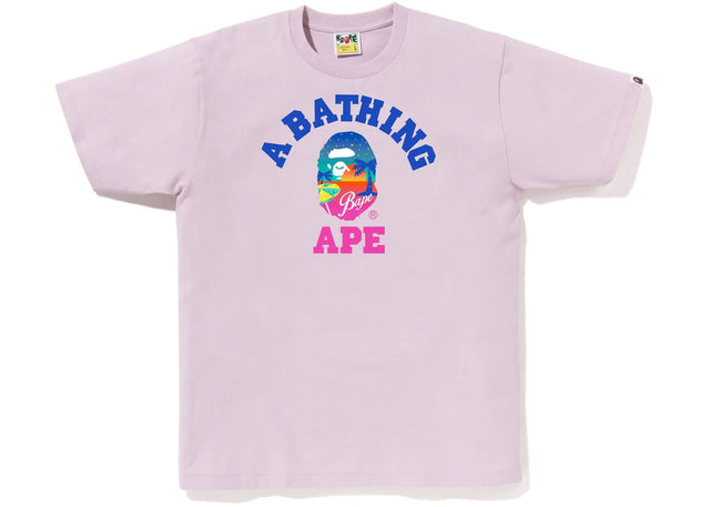 BAPE Sunset Beach Tee Purple