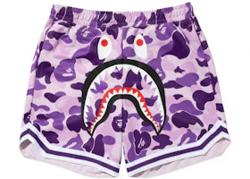 BAPE Taipei 19th Anniversary Short Purple