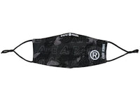 BAPE Text Color Camo Mask Black