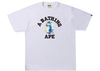 BAPE Tie Dye College Tee White/Multi
