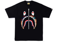 BAPE Tie Dye Shark Tee Black/Navy