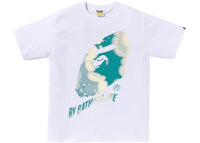 BAPE Tie Dye Twist By Bathing Ape Tee White