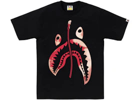 BAPE Tie Dye Twist Shark Tee Black - vue 360