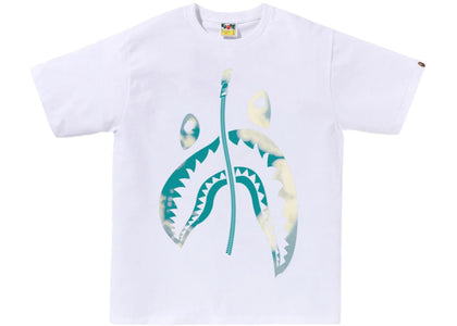 BAPE Tie Dye Twist Shark Tee White - product view 2