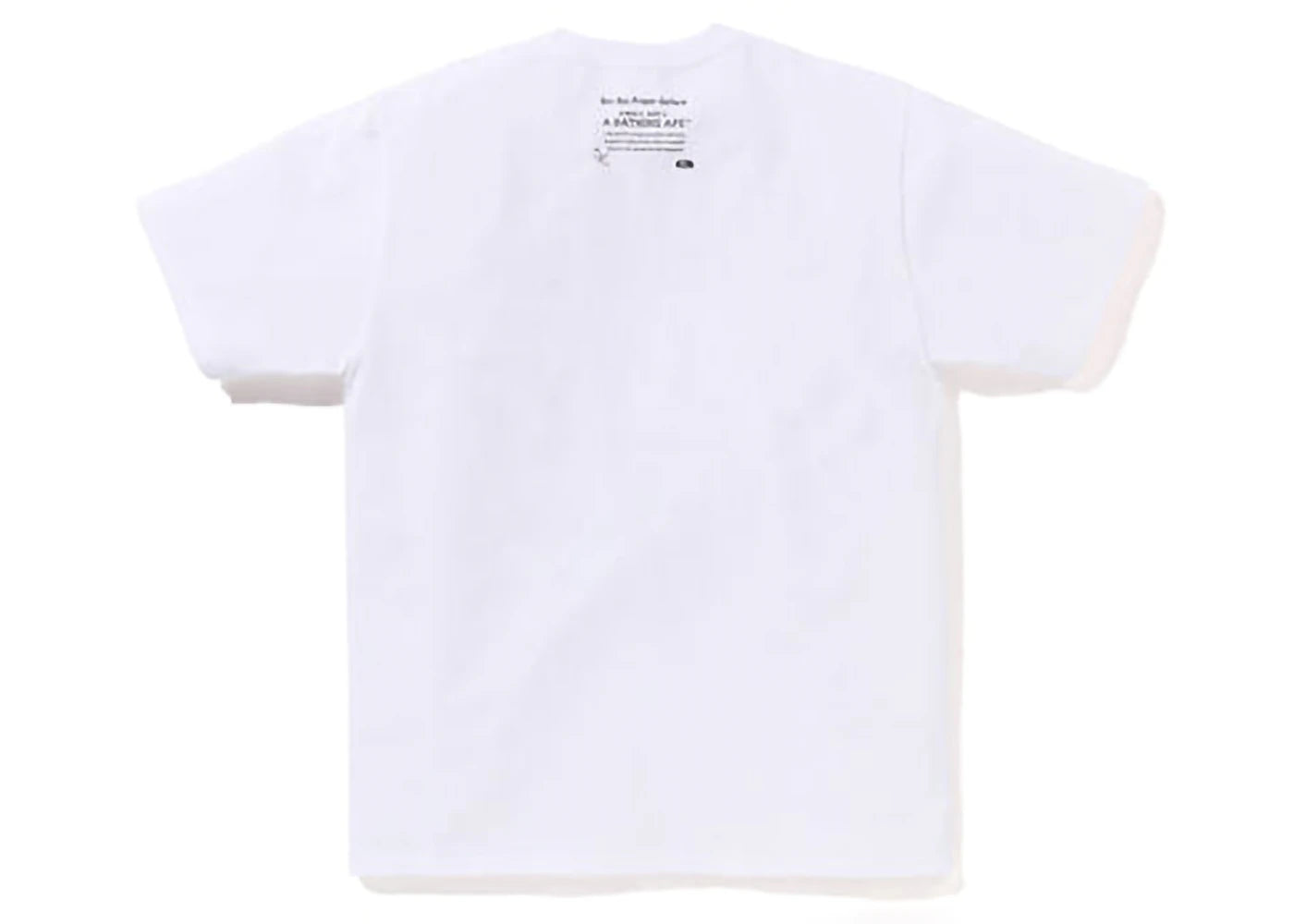 BAPE Tiger Camo Ape Head Tee White - vue secondaire B