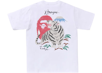 BAPE Tiger Souvenir Tee (SS25) White - product view 2