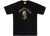BAPE Tree Edge Camo College Tee Black/Brown