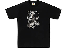 BAPE Tree Edge Camo General Tee Black