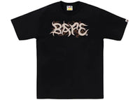 BAPE Trial Camo Logo Tee Black