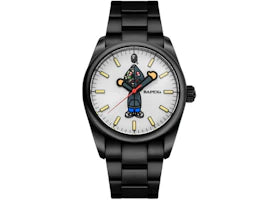 BAPE Type 7 BAPEX Shark Seijin Watch Black