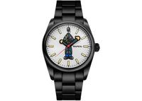BAPE Type 7 BAPEX Shark Seijin Watch Black