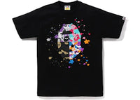 BAPE Us Ape Head Sta Tee Black