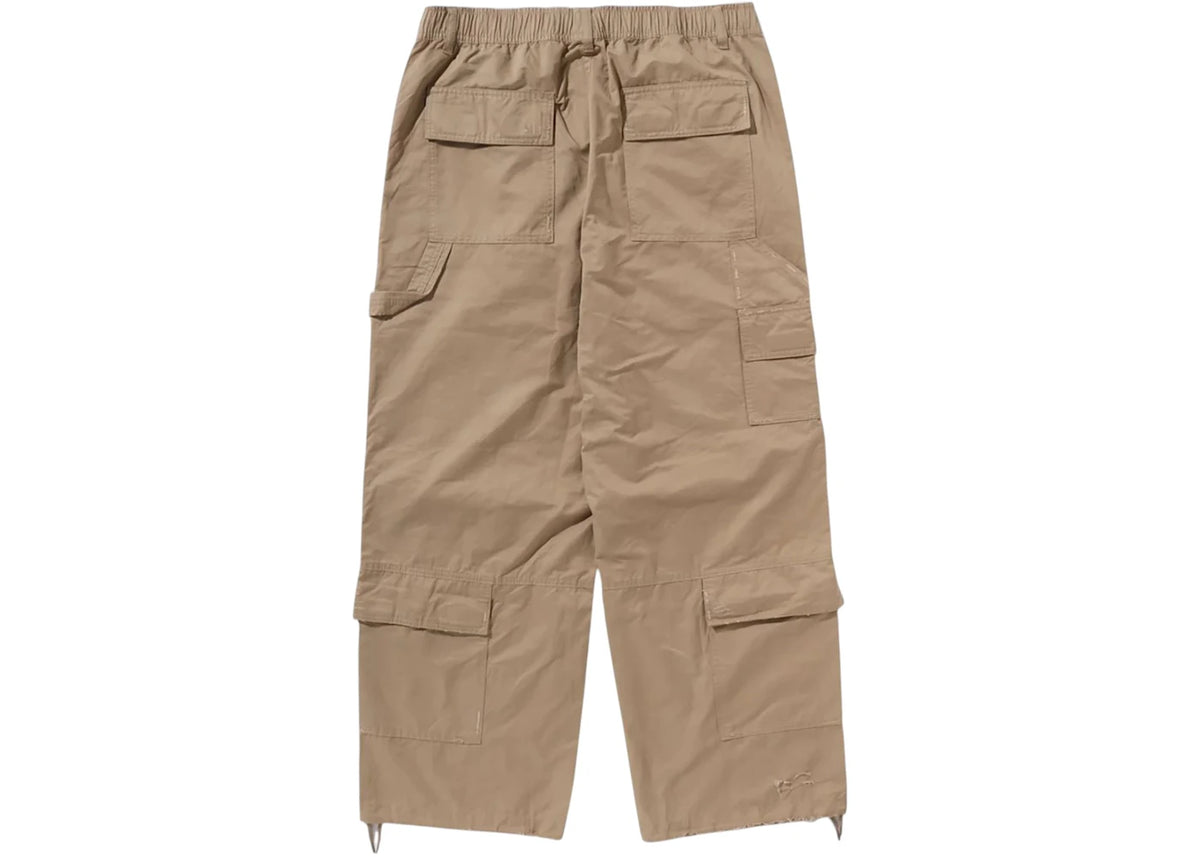 BAPE Used Relaxed Fit Cargo Pants Beige - vue secondaire B
