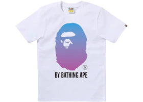 BAPE Women's Gradation By Bathing Ape Tee White
