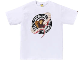 BAPE Year Of The Snake Tee White