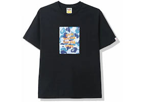 BAPE x Anti Social Social Club ABC Camo Box Tee Black/Blue