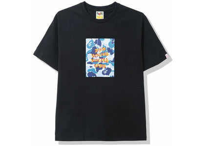 BAPE x Anti Social Social Club ABC Camo Box Tee Black/Blue - product view 2